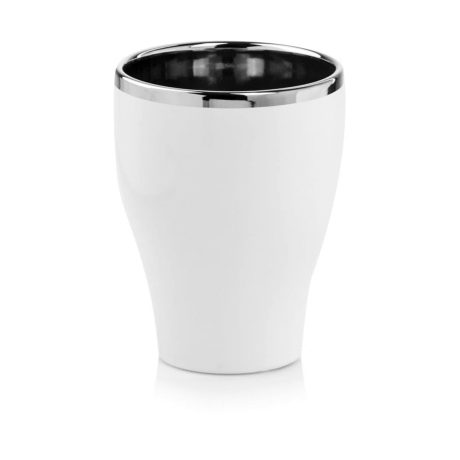 Kaspó orchidea Moon fehér 14/18 cm