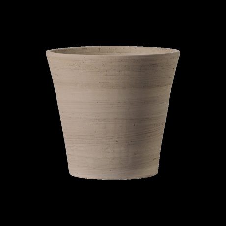Kaspó VASO CONO virág cserép 16 cm grafit