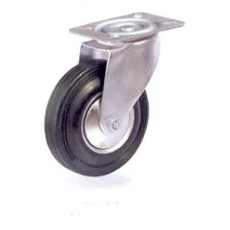 KERÉK GUMIS         125 MM FORGÓS IMPORT WP 13A-125