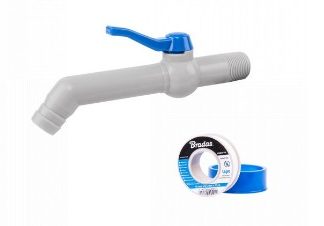 Kerti csap PP 45 KM 3/4 19 cm