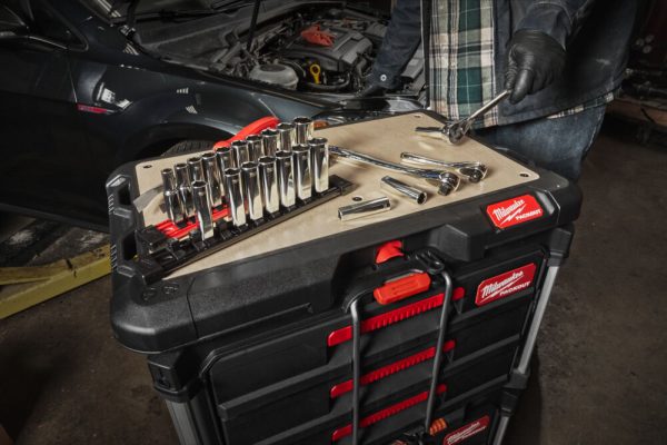 Milwaukee 3/8' Dugókulcsok hosszú, Metrikus, tartósínen 10 db - Image 3
