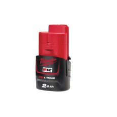 Milwaukee M12B2 REDLITHIUM™-ION AKKUMULÁTOR  12 V, 2,0 AH