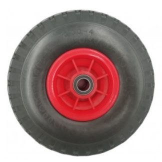 Molnárkocsi kerék műanyag felnis csapágyas TÖMÖR 3.00-4