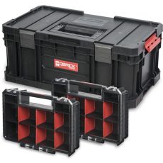QBRICK SYSTEM TWO Szerszámosláda + 2 db organiser multi