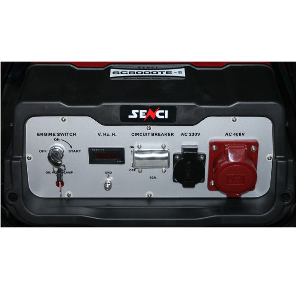 Senci SC-8000TE áramfejlesztő - 7 kW - Image 2