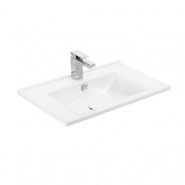TMP VIVA 55 fali fürdőszobabútor - Sanovit ATRIA 9055 porcelán mosdóval - 55x45,5 cm - Image 6