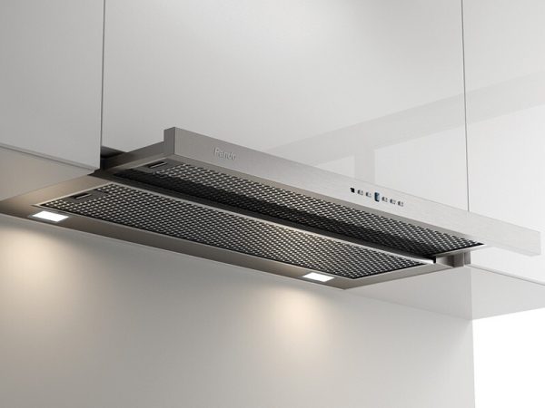 Pando IES/90 inox beépíthető páraelszívó SEC Finox 230/50