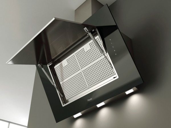 Pando P-732/70 fekete üveg SEC döntött páraelszívó - Image 2