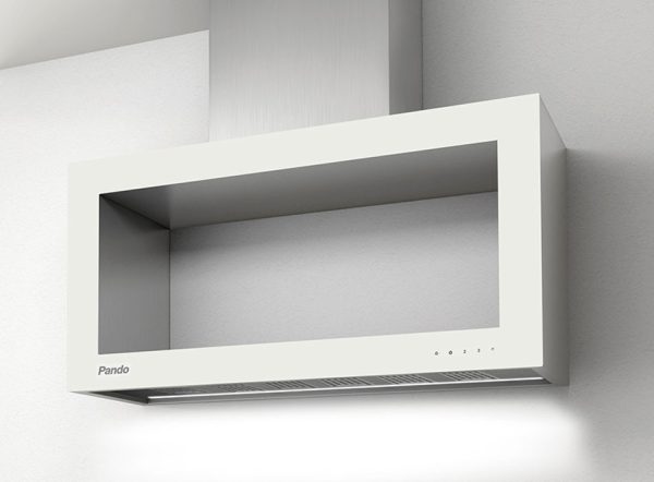 Pando P-960/100 inox/fehér keret páraelszívó
