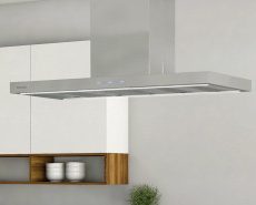 Pando I-861/120X60 inox külső motoros sziget páraelszívó