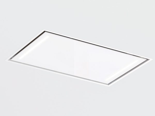 Pando E-217/110X70 fehér üveg ECO PLUS páraelszívó