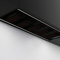 Pando GTI/510 fekete beépíthető páraelszívó