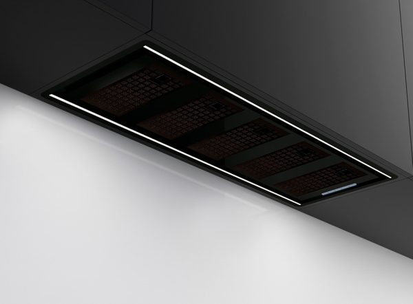 Pando GTI/725 fekete beépíthető páraelszívó