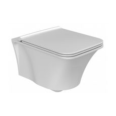CeraStyle IBIZA fali WC - szögletes - rimless - perem nélküli - mély öblítés - 51 cm