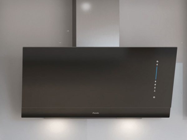 Pando P-725/90 fekete üveg döntött páraelszívó V.850 - Image 3