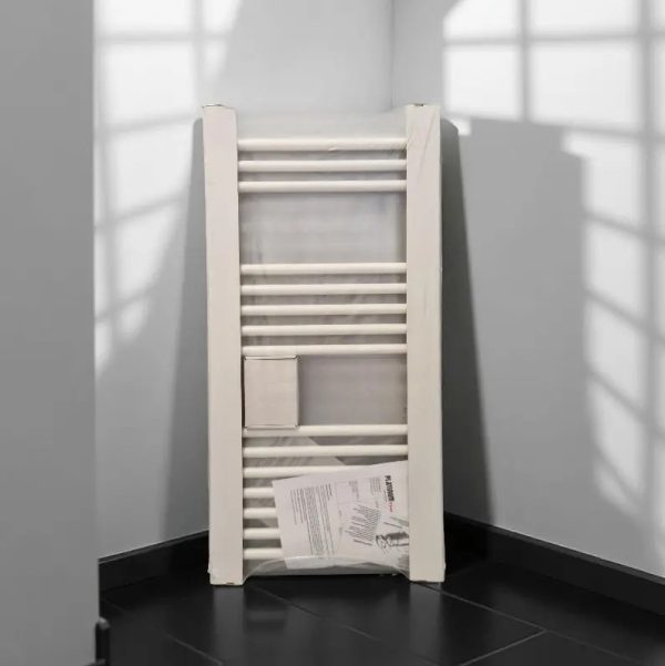 Viva Platinum Therm törölközőszárító radiátor - egyenes - fehér - 500 x 1000 mm - Image 2