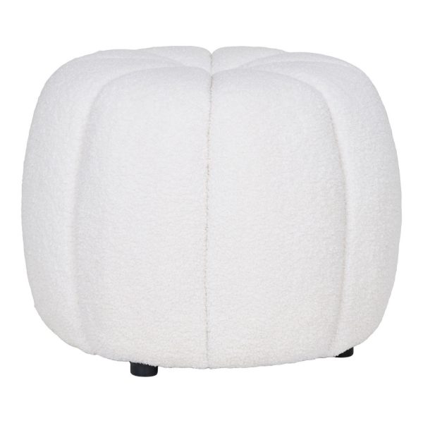 Paisley puff, krémfehér - Image 3