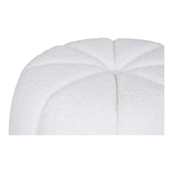 Paisley puff, krémfehér - Image 4