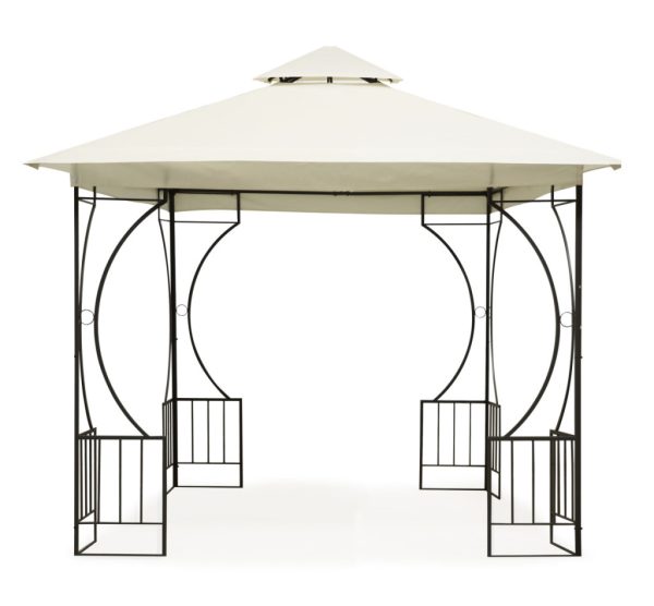 Kerti pavilon 3x3 m bézs