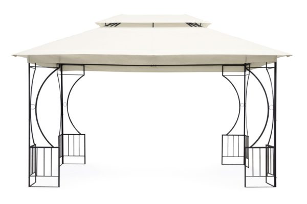 Kerti pavilon 3x4 m bézs