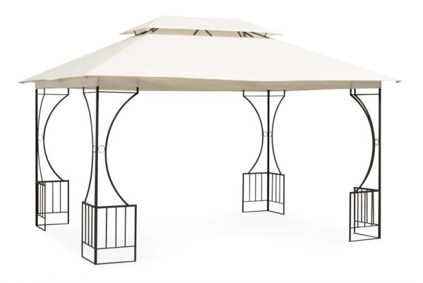 Kerti pavilon 3x4 m bézs - Image 2