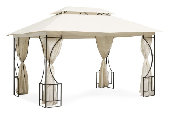 Kerti pavilon 3x4 m bézs - Image 5