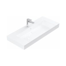 Sanovit STANCE - porcelán mosdókagyló - 100 x 45,5 cm