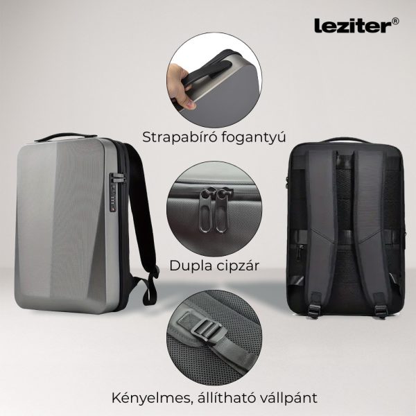 Axen merevített Usb-s laptop hátizsák - Image 5