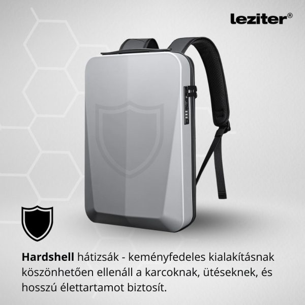 Axen merevített Usb-s laptop hátizsák - Image 9