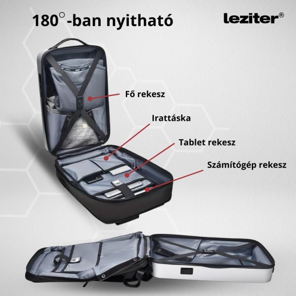 Axen merevített Usb-s laptop hátizsák - Image 10