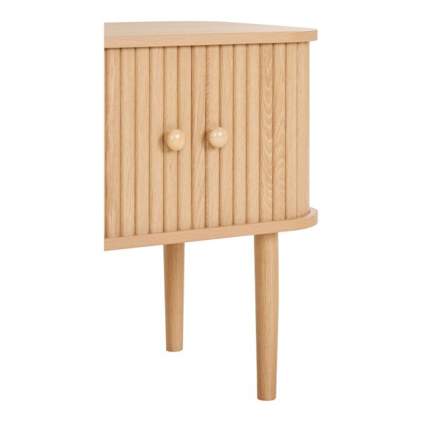 Nikko éjjeliszekrény, 2 ajtóval, natúr 45x40x50,5 cm - Image 6