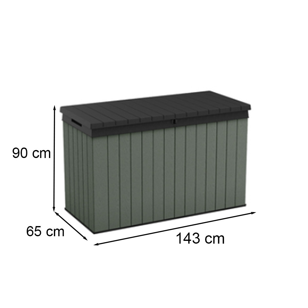 Darwin kerti tároló elválasztóval 662L zöld - Image 3