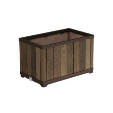 Deco tégla alakú műanyag virágláda 81 L