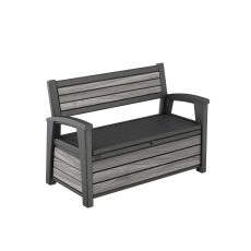 Decocoat műanyag kerti pad/tároló 227 L