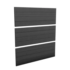 Fence evotech műanyag famintás kerítéspanel csomag szürke - 263946