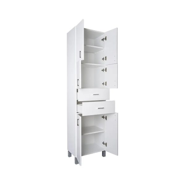 Viva STYLE fürdőszobai ÁLLÓSZEKRÉNY 192 magas POLCOS - 50 x 35 x 192 cm - Image 3