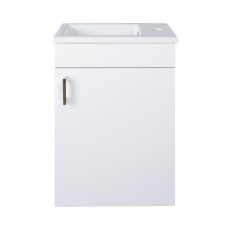 Viva STYLE NIKA - fali függesztett - fürdőszobabútor CeraStyle 71100 porcelán mosdóval 42 x 24 cm