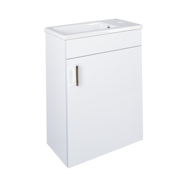 Viva STYLE NIKA - fali függesztett - fürdőszobabútor CeraStyle 71100 porcelán mosdóval 42 x 24 cm - Image 2