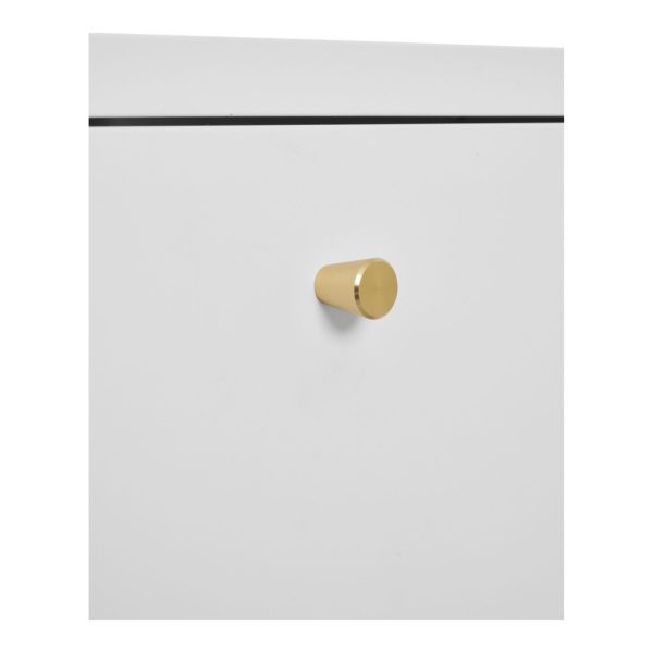 Dalby fiókos szekrény, 2 fiók, acél, fehér  40x40x59,5 cm - Image 5