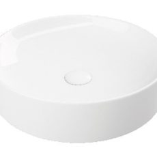 Sanovit LUCENTE - PULTRA ültethető - Top Counter - porcelán mosdó - O - Ø 43 cm