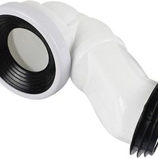 P-bekötőcső Viva ES monoblokkos WC-hez - ALSÓ bekötéshez - 90 / 110 mm