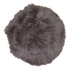 Báránybőr ülőpárna, gomba, 35 cm