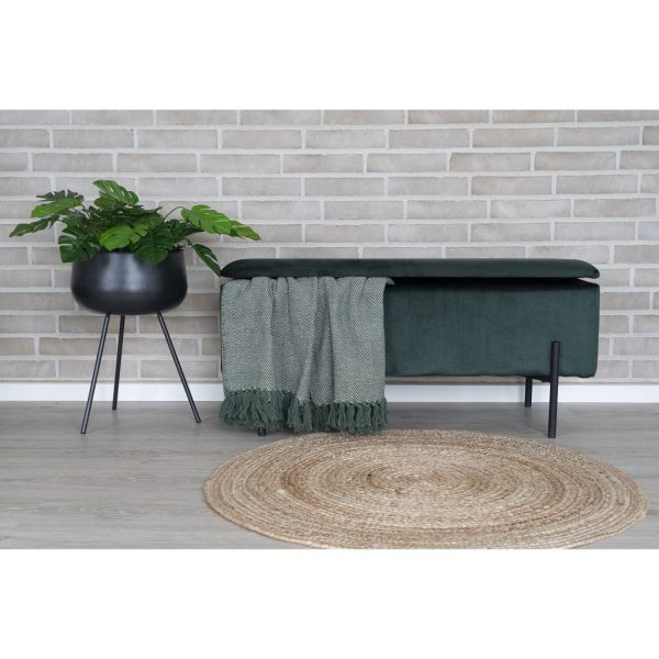 Bombay fonott szőnyeg 90 cm natúr - Image 5