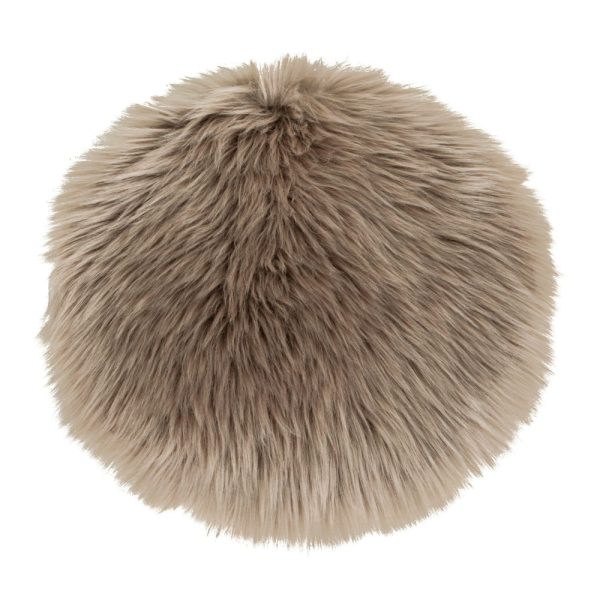 Mesterséges báránybőr ülőpárna, gomba, 35 cm