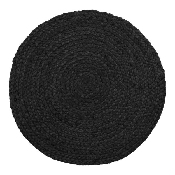 Bombay asztali alátét, jutafonat, sötétszürke, kerek 38 cm 4 db - Image 3