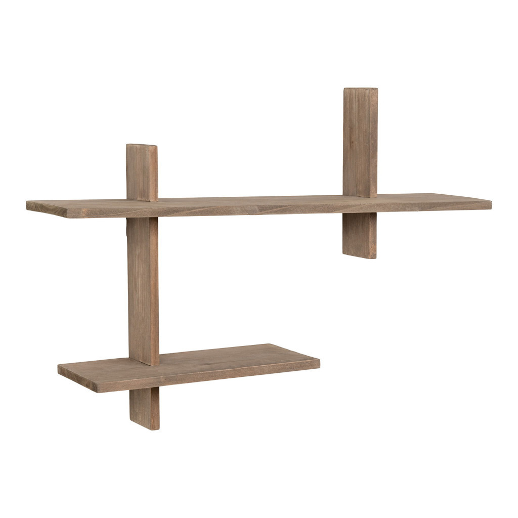 Ovada polc, fenyőfa, 60x15x44 cm - Image 2