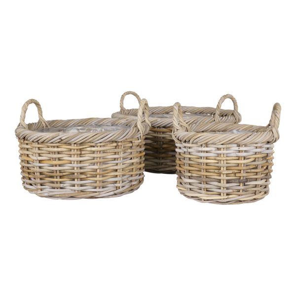 Kuta kosarak, kubu rattan, natúr 3db - Image 4