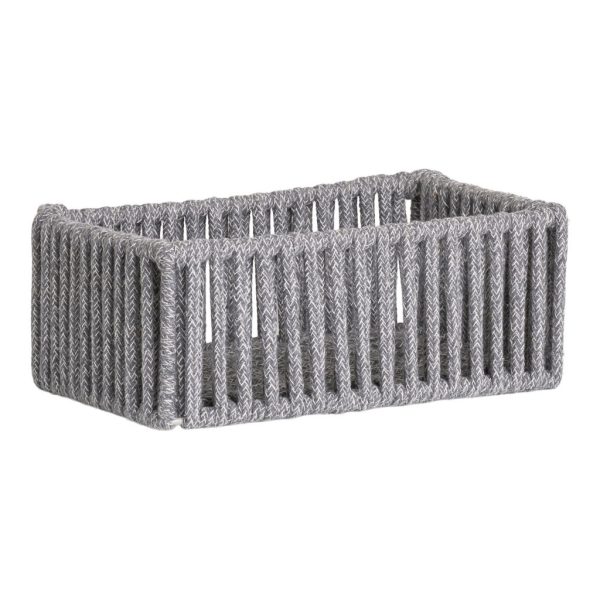 Arese kosarak, pamut/fém, szürke, 3 db - Image 5