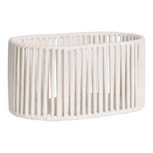 Arese kosarak, pamut/fém, törtfehér, 2db - Image 3