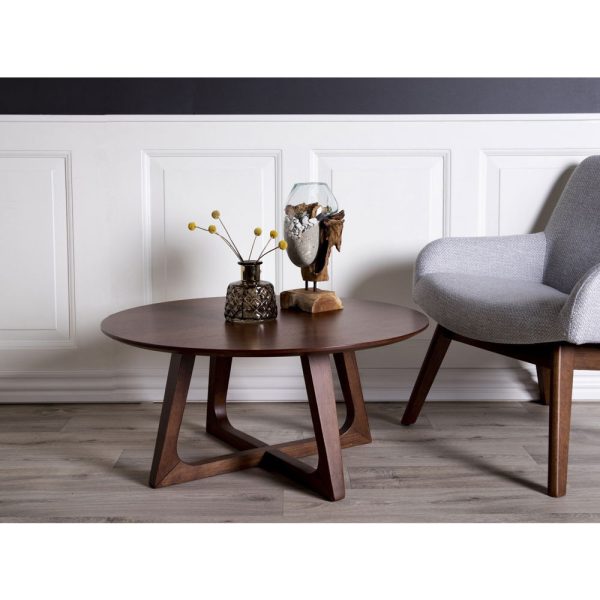 San Marino vízcsepp asztali dekoráció, teak fa/üveg, 25 cm - Image 2